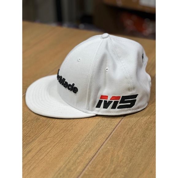 TaylorMade TP5 M5 Golf Hat Cap White Black New Era 9FIFTY Snapback Men - Picture 2 of 8
